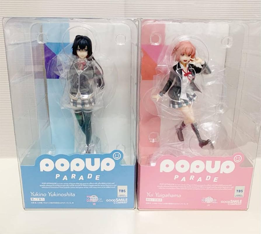 POP UP PARADE　雪ノ下雪乃　由比ヶ浜結衣　俺ガイル   フィギュア 俺ガイル。完』雪ノ下雪乃と由比ヶ浜結衣がPOP UP PARADEで